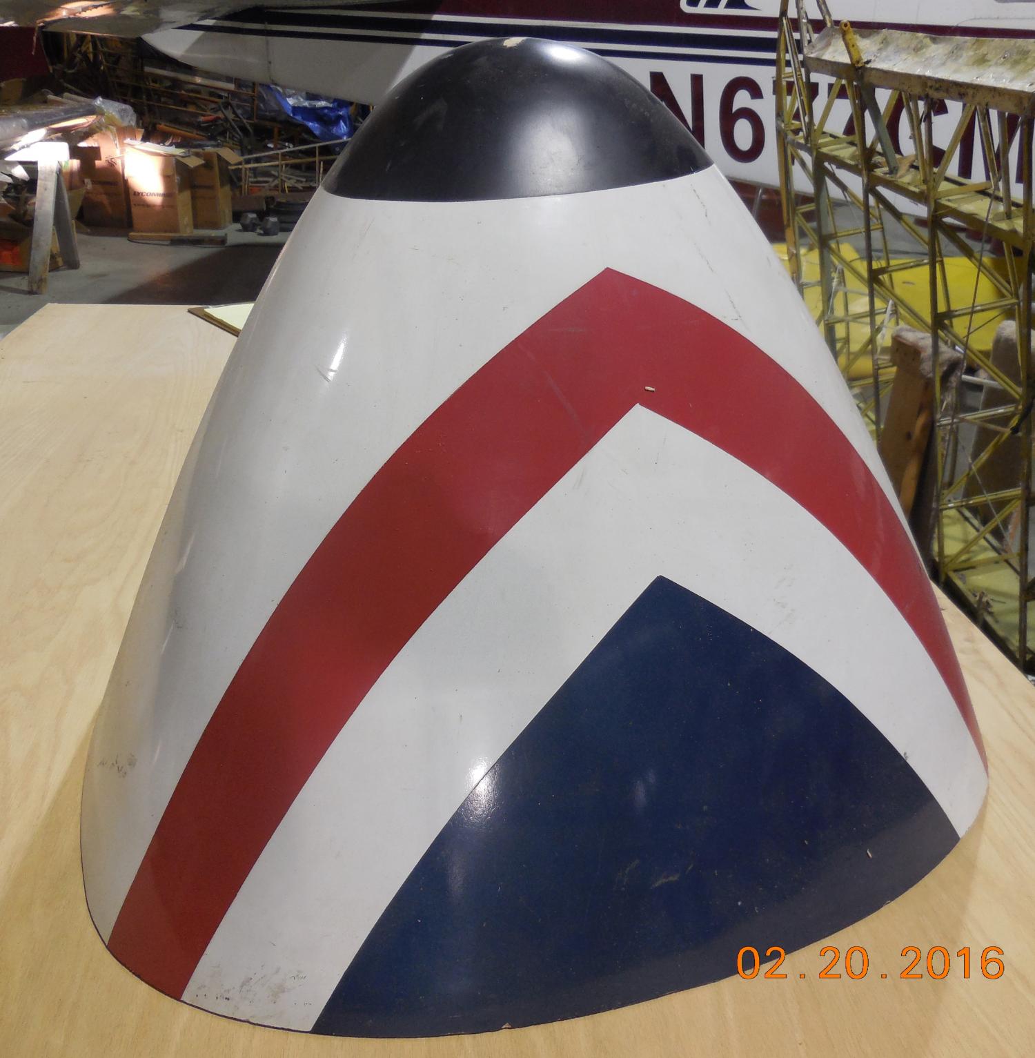 PIPER NAVAJO PN2031X NOSE BOWL RADOME ASSEMBLY (USED)